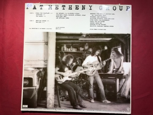 K2-76 PAT METHENY GROUP American Garage ... 1979 ... ECM-1-1155 - RECORD - JAZZ - Picture 2 of 4