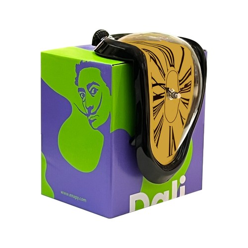 Salvador Dali Desk /Shelf Melting Clock - Silent & Fully Functional Clock - Picture 10 of 11