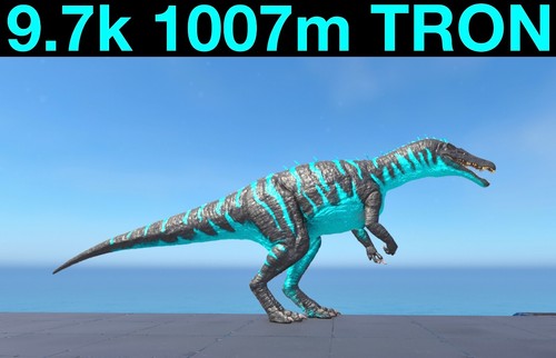 9.7k 1007m Tron Baryonyx Ark Survival Ascended ASA PVE Xbox/PC/PS - Picture 9 of 11