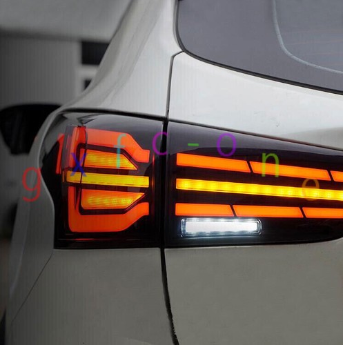 For Nissan 2017-2022 Rogue Sport Smoked Black Lens LED Tail Lights Assembly 1Set - Picture 3 of 12