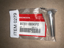 NEW OEM 95701-0804500 Genuine Honda  Flange Bolts (8x45) Item 0279 QTY 1