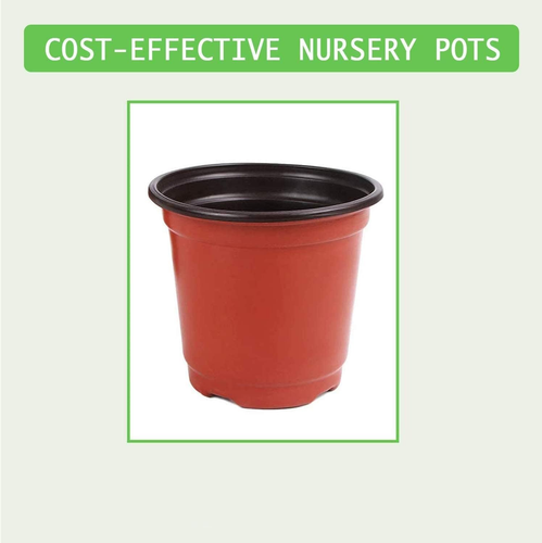 40 Plastic Plant Pots, 4" Nursery Seedling Containers for Succulent Transplant - Picture 3 of 7