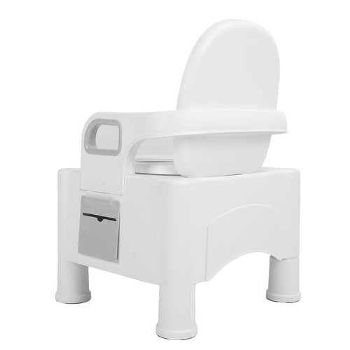 Bedside Mobile Toilet Height Adjustable Potty Chair For Adults For Elderly For - Picture 21 of 24