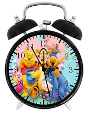 Winnie The Pooh Alarm Desk Clock Home or Office Decor F87 Nice Gift 