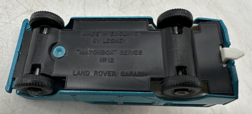 Matchbox Lesney 14 Land Rover Safari ~ Blue - Picture 6 of 6