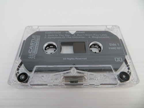 Black Sabbath Sabotage PAMC 007 1980 - Cassette Tape - Fast Postage !! - Picture 4 of 6