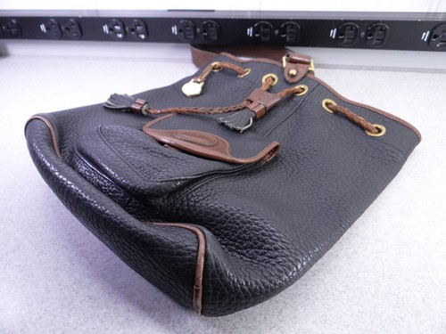 Vintage Dooney & Bourke Kiesel Leder Rucksack/Geldbörse, Schlingengriff, sehr guter Zustand - Bild 6 von 19