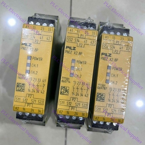 777301 1X Brand new PILZ 777301 Safety relay PNOZ X2.8P 24VAC/DC 777301 - Picture 3 of 4