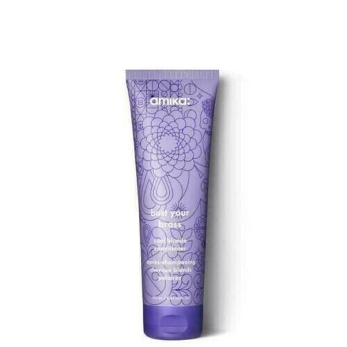 amika Bust Your Brass Cool Blonde Conditioner 8.45 oz - Picture 3 of 4