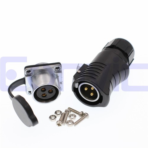 Lp20 Connector 2 3 4 5 6 7 8 9 10 12Pin Waterproof Solar Port Solder Plug Socket - Picture 8 of 40