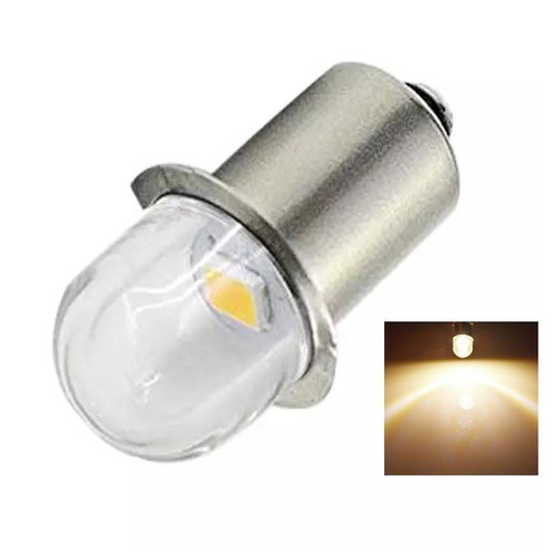 Pair LED Miniature Lamp Warm White For Flashlight Bulb Replacement Z9A3 C8W N9E4 - Picture 13 of 15