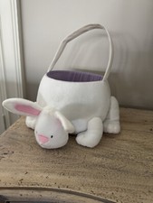 Plush Bunny Easter Basket