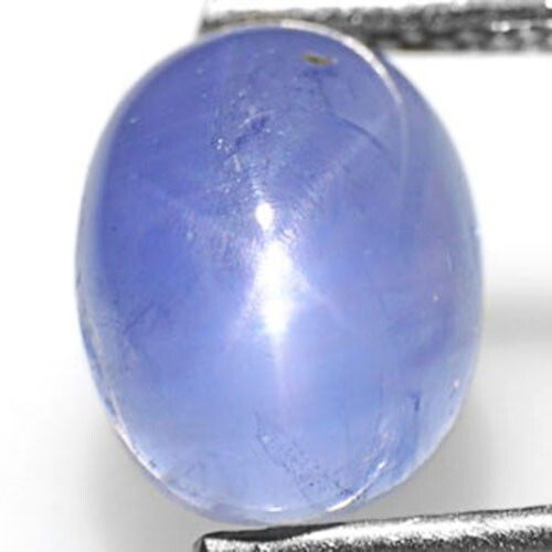 BURMA Blue Star Sapphire 2.91 Cts Natural Untreated Aqua Blue Oval - Picture 1 of 1