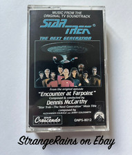 Star Trek CASSETTE TAPE TV Soundtrack Encounter at Farpoint   ...  PLAY TESTED