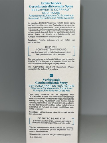 phyto detox rehab mist 5.07oz Free Shipping 📦Top Seller 🥇Anti Odeur Hot Item - Picture 8 of 10