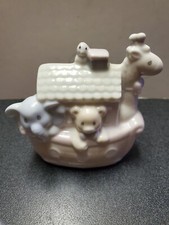 Precious Moments Noah's Ark Night Light Lamp 1993 Enesco 5 3/4"