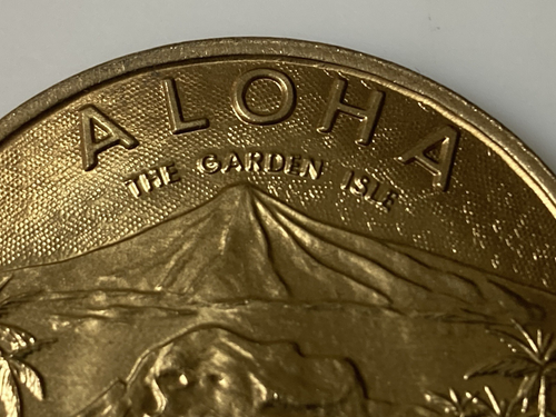 Kauai Dollar Coin Hawaii Prince Kuhio Aloha Kauai The Garden Isle Sleeping Giant - Picture 7 of 12