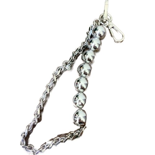 Silver Beads Mobile Phone Strap Hanging Cord Mobile Lanyard Phone Pendant - Zdjęcie 4 z 11