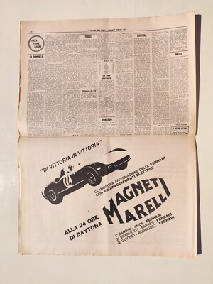 Gazzetta Dello Sport Originale - 7 Février 1967 - Bologne Vainqueur Tournoi Viareggio