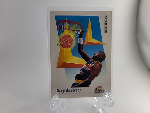 1991-92 Skybox Basketball #68 Greg Anderson Denver Nuggets  - Imagen 2 de 5