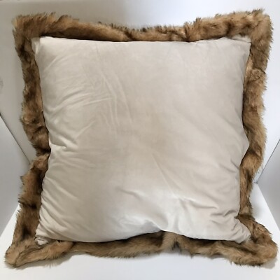 Cyan Design Pillow Throw Angler White Turquoise Black Blue Feather Dacron F Cyan Design Pillow Throw Angler White Turquoise Black Blue Feather Dacron F