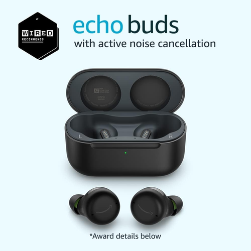 Echo Buds with Active Noise Cancellation (Newest Model), Wireless Charging Case, - Picture 12 of 12