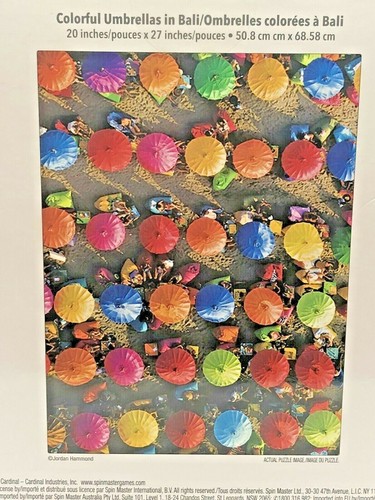Colorful Umbrellas In Bali 1000-Piece Jigsaw Puzzle Big Ben 20130347 Cardinal - Picture 7 of 8