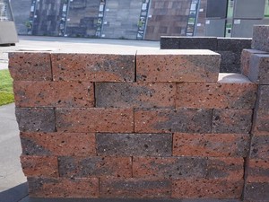 Braun Schwarz 30x10x10 Cm Betonstein Gebrochen Gartenmauer Ebay