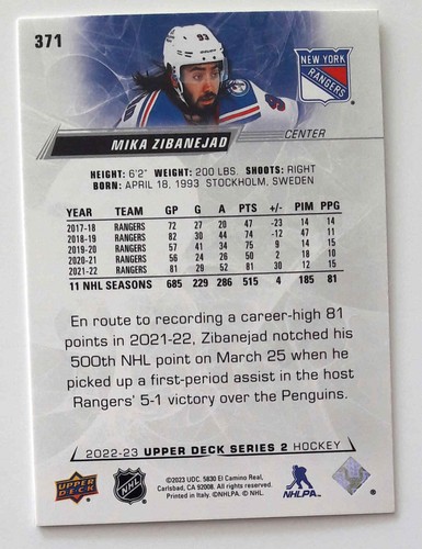 2022-23 Upper Deck Serie 2 #251 - #500 Du wählst aus - Bild 171 von 281