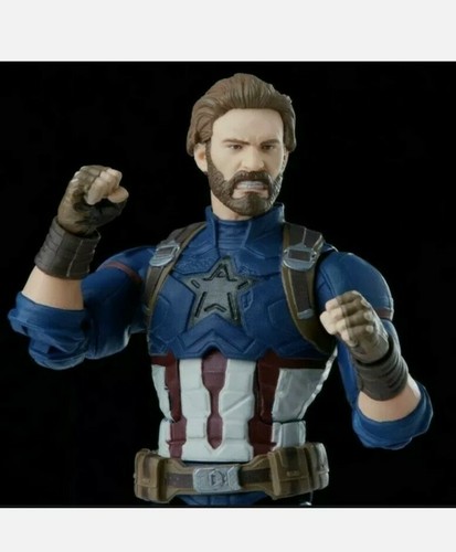 Neu Hasbro Marvel Legends: The Infinity Saga Captain America Actionfigur - Bild 4 von 6