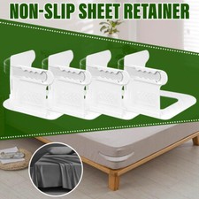 4 Pack Lock Sheet Holders Keep Sheets Tight Heavy Duty Bed Corner Sheet Holder