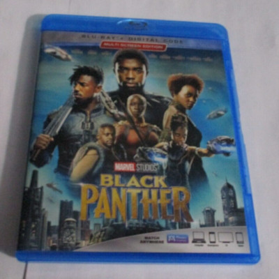 Black Panther Marvel Studios Used Blu-Ray Bluray