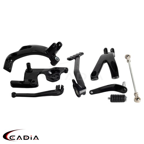 Forward Control Foot Pegs Lever Kit For Harley Softail Street Bob FXBB 2018-2022 - Picture 9 of 11