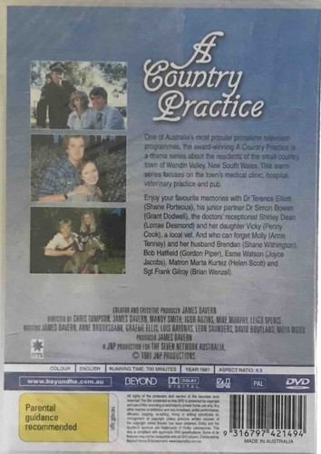 A Country Practice, Serie 1: (Juego de caja, DVD, 1981) SELLADO Envío gratuito - Imagen 2 de 2