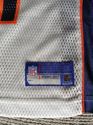 Chicago Bears Urlacher 54 Reebok Jersey, Youth Large White Super Bowl XLI NFL - Picture 9 of 9