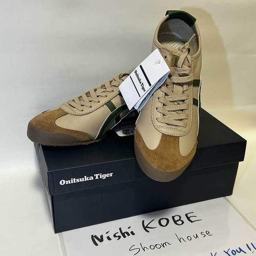 Onitsuka Tiger Mexico 66 Sneaker Unisex 1183C102.250 BEIGE/GRASGRÜN NEU OG - Bild 5 von 12