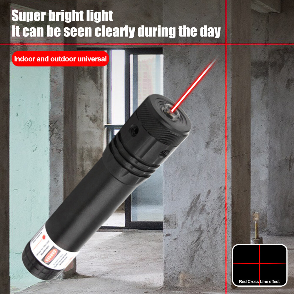 Handheld Mini Rot Laserpointer Stift Wasserwaage Nivellierung Kreuzlinie Rot Infrarot Laser - Bild 3 von 15