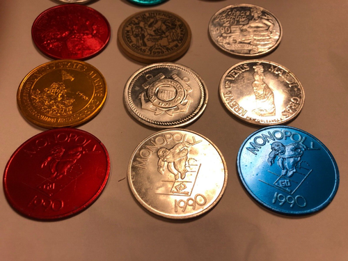 Vintage Mardi Gras Coin Doubloon Souvenir Token Lot 1990 Colorful - 11 COINS - Picture 3 of 6
