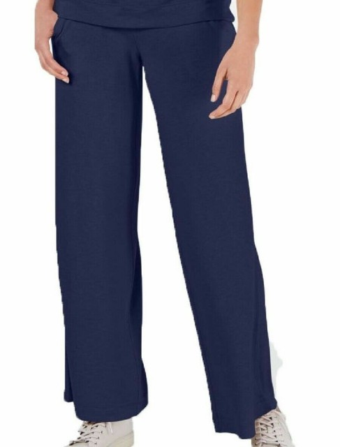 Ideology Women's Wide-leg Sweatpants Navy Size Small for sale online | eBay