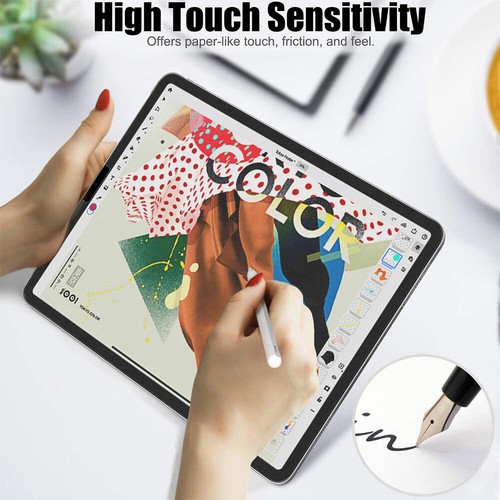 [3PACK] Matte Screen Films for iPad 9th 10.2" 2021, Pencil & Face ID Compatible - Picture 4 of 10