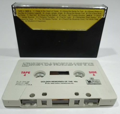 Readers Digest Golden Memories of the 40's - 4 Cassette Tape Set VG! - Picture 8 of 8