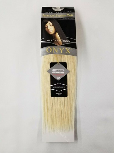 ONYX Black Diamond 100 % Echthaar natürliche Essenz Yaki Webart Verlängerung 10" ~22" - Bild 64 von 114