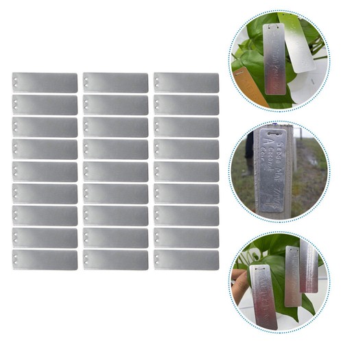 100 Sets Plant Label Tree Identification Tags Metal Garden Markers - 第 3/12 張圖片