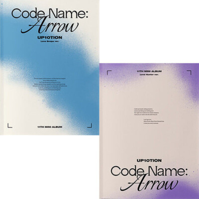 UP10TION [CODE NAME : ARROW] 11th Mini Album 2 Ver SET 2CD+2 Photo Book+8 Card