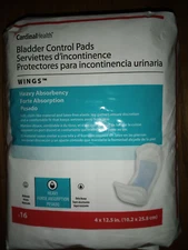 Cardinal Health~Heavy Absorbency~Adult Incontinence Bladder Control Pads~16 Long
