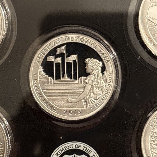 2019 S America the Beautiful National Parks - Silver Proof Set OGP&COA - Bild 7 von 12