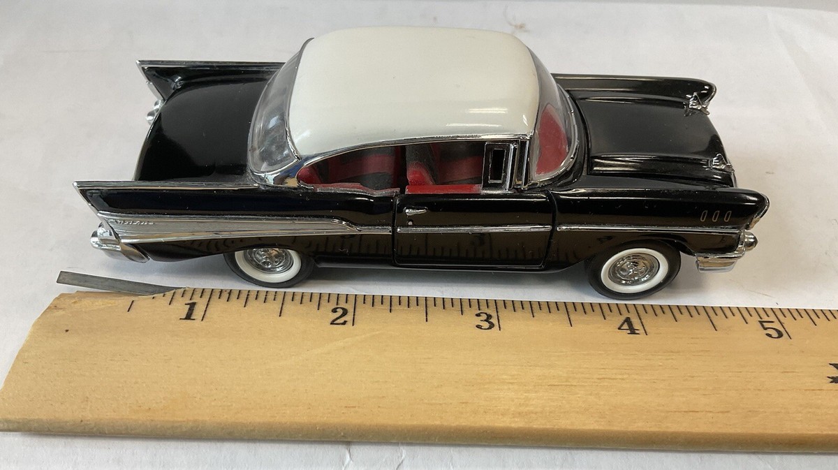 1957 Bel Air Black HT, 1:43 Scale, Franklin Precision Mint