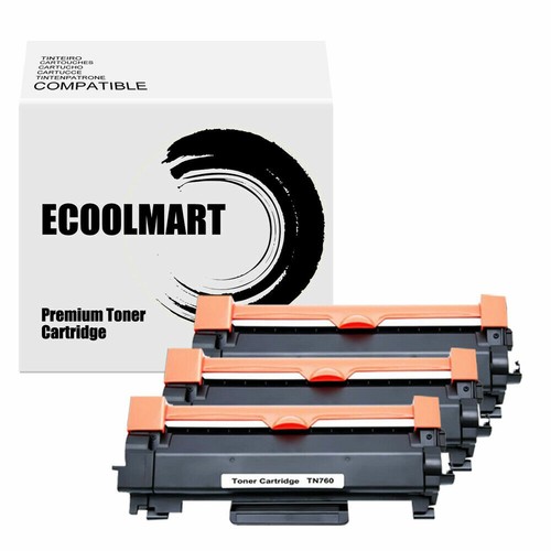 LOT TN760 TN730 Toner fits Brother MFC-L2750DW HL-L2390DW HL-L2395DW DCP-L2550DW - Picture 4 of 7