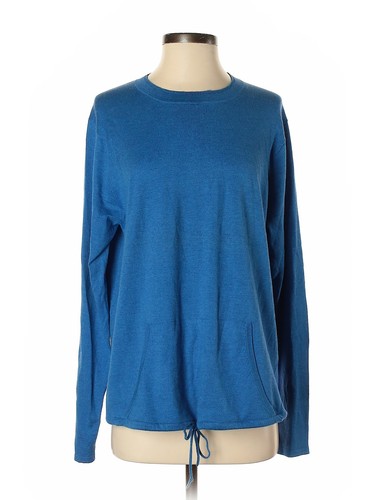 Shen New York Women Blue Pullover Sweater 3 jap