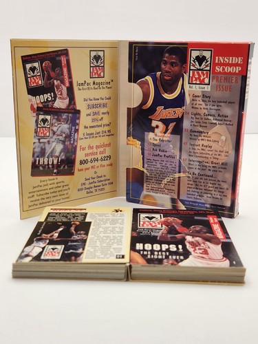 Premier Issue JAMPAC Magazine "HOOPS! The Best Eight Ever" Michael Jordan Cover - Picture 5 of 15
